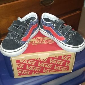Toddler Old Skool V Checkerboard Vans